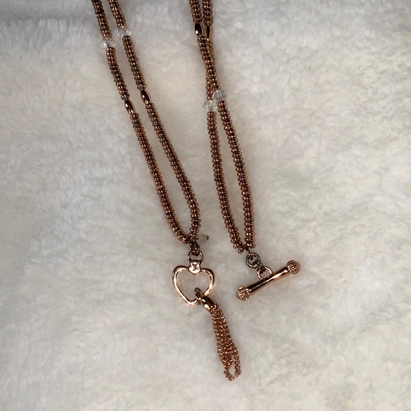 Juicy Couture Jewelry - Juicy Couture ✨  double band toggle clasp necklace